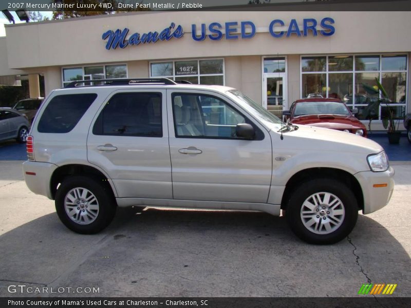 Dune Pearl Metallic / Pebble 2007 Mercury Mariner Luxury 4WD