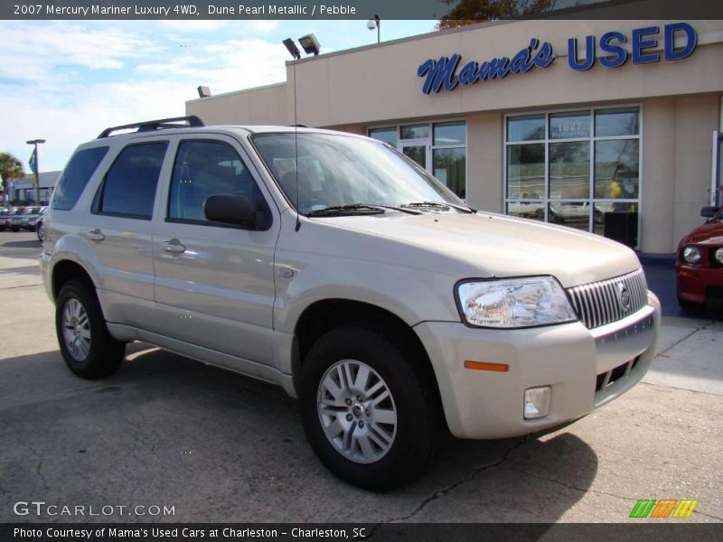 Dune Pearl Metallic / Pebble 2007 Mercury Mariner Luxury 4WD