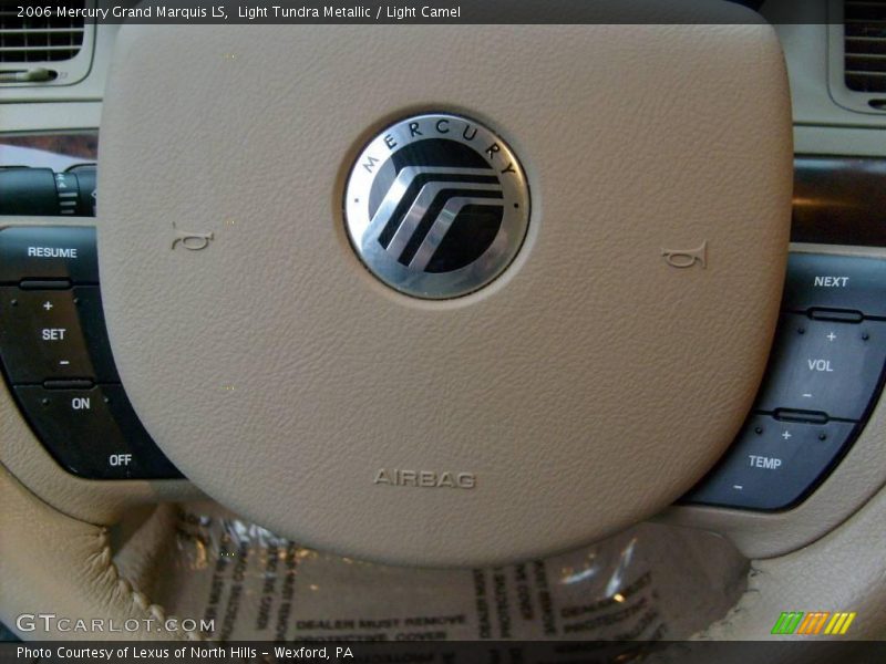 Light Tundra Metallic / Light Camel 2006 Mercury Grand Marquis LS