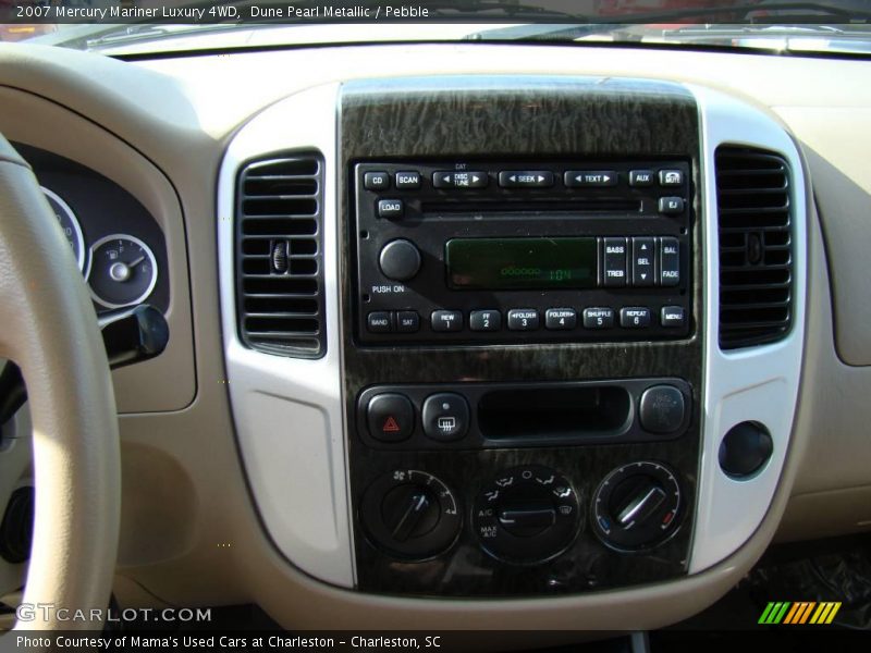 Dune Pearl Metallic / Pebble 2007 Mercury Mariner Luxury 4WD