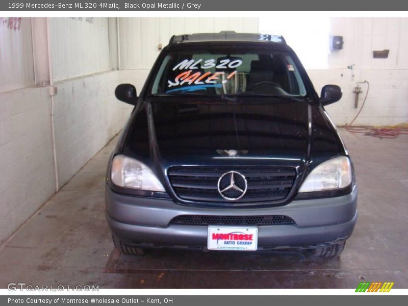 Black Opal Metallic / Grey 1999 Mercedes-Benz ML 320 4Matic