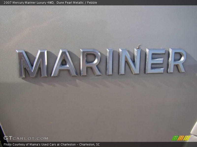 Dune Pearl Metallic / Pebble 2007 Mercury Mariner Luxury 4WD