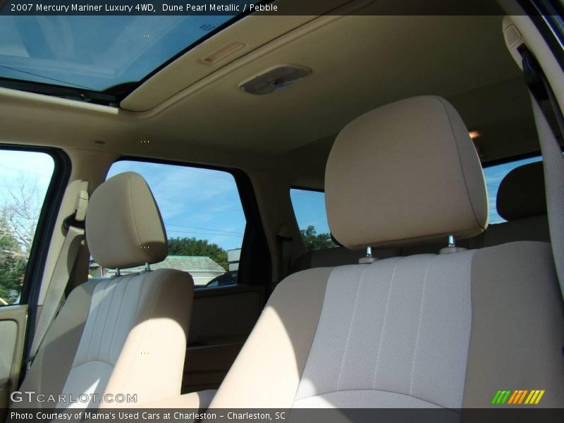 Dune Pearl Metallic / Pebble 2007 Mercury Mariner Luxury 4WD