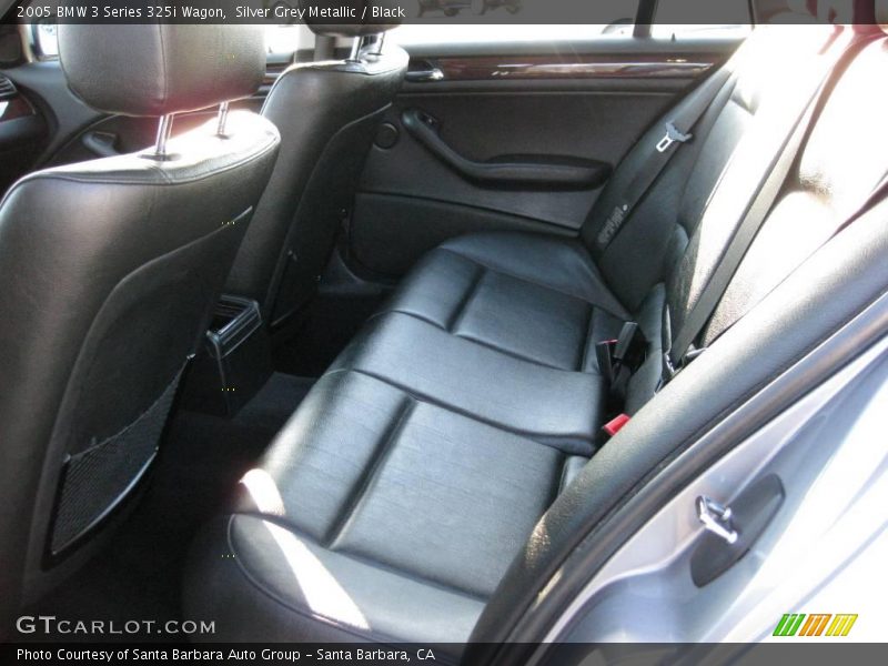 Silver Grey Metallic / Black 2005 BMW 3 Series 325i Wagon