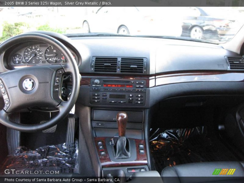 Silver Grey Metallic / Black 2005 BMW 3 Series 325i Wagon