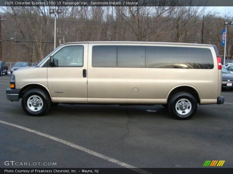 Sandstone Metallic / Neutral 2005 Chevrolet Express 3500 15 Passenger Van