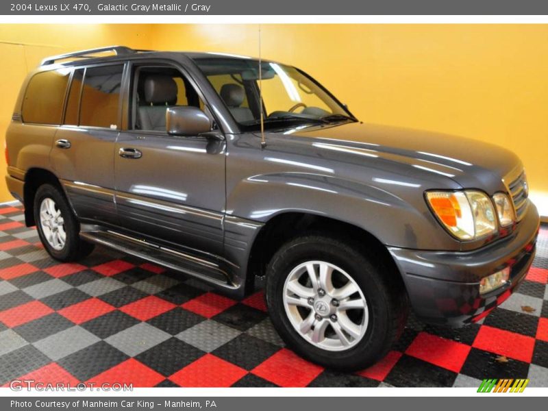 Galactic Gray Metallic / Gray 2004 Lexus LX 470