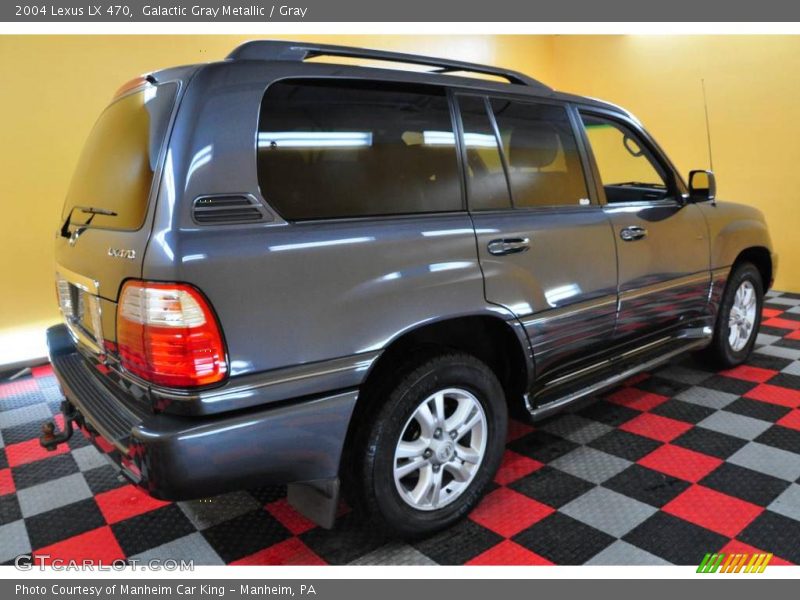 Galactic Gray Metallic / Gray 2004 Lexus LX 470