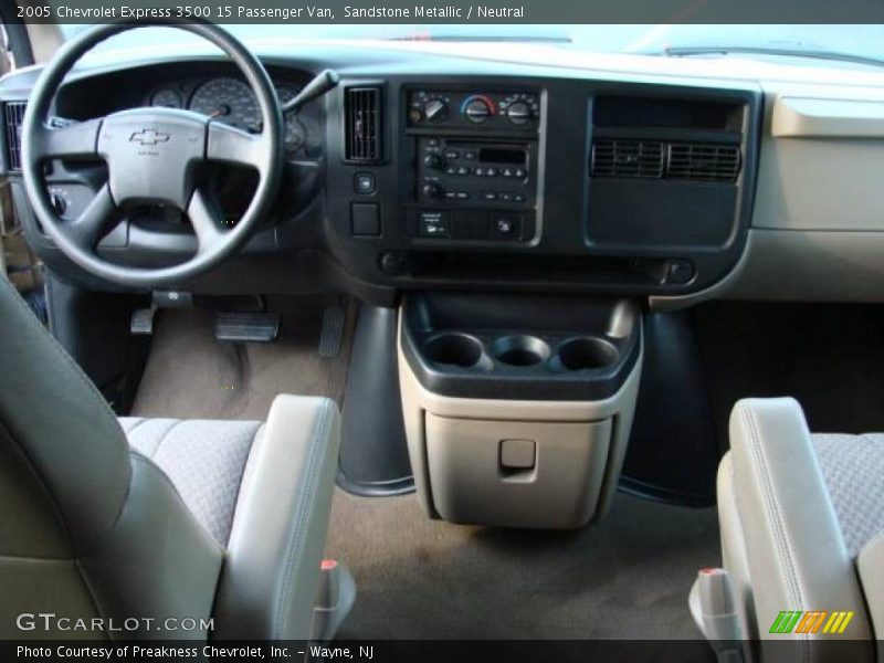 Sandstone Metallic / Neutral 2005 Chevrolet Express 3500 15 Passenger Van