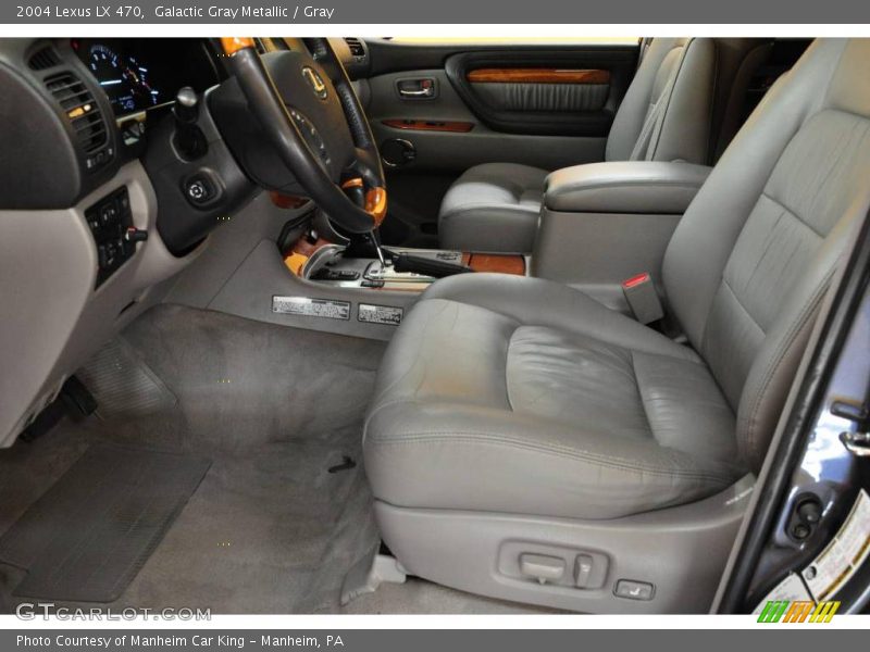 Galactic Gray Metallic / Gray 2004 Lexus LX 470