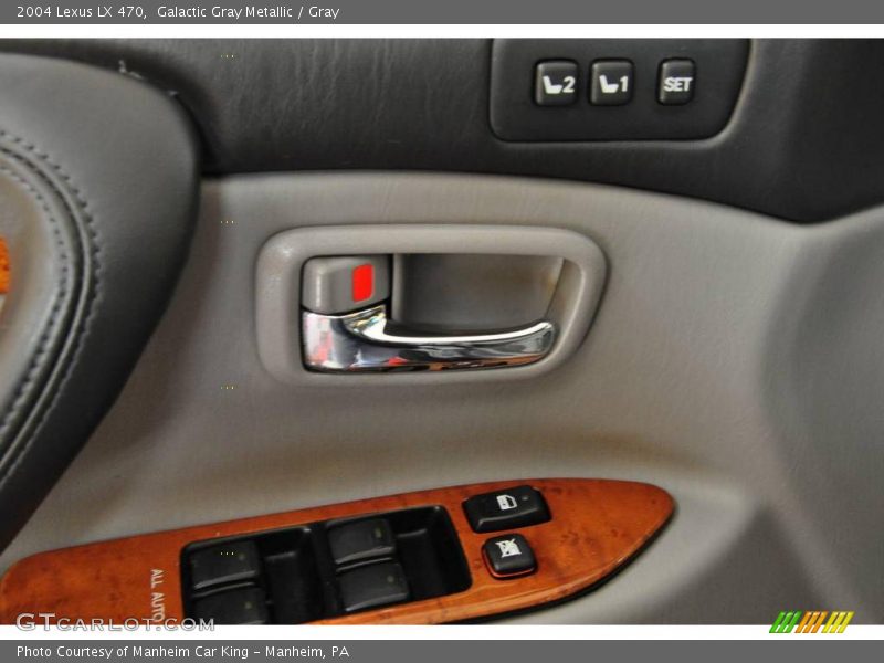 Galactic Gray Metallic / Gray 2004 Lexus LX 470