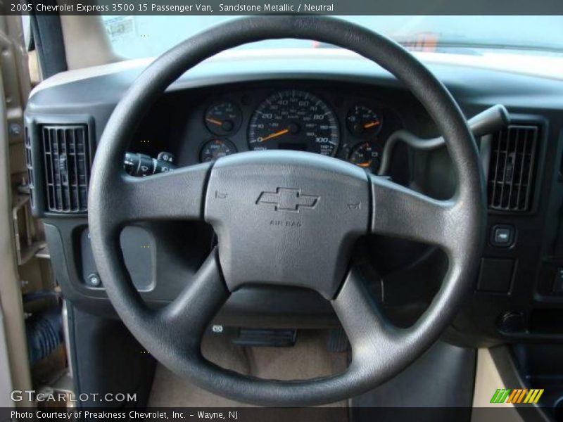 Sandstone Metallic / Neutral 2005 Chevrolet Express 3500 15 Passenger Van