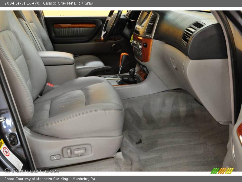 Galactic Gray Metallic / Gray 2004 Lexus LX 470