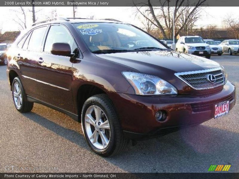 Brandywine Mica / Ivory 2008 Lexus RX 400h AWD Hybrid
