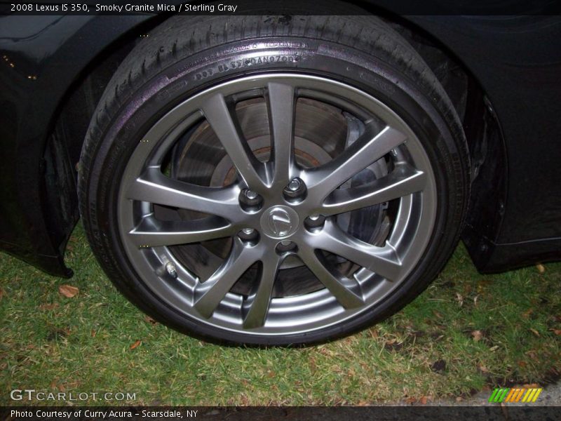 Smoky Granite Mica / Sterling Gray 2008 Lexus IS 350