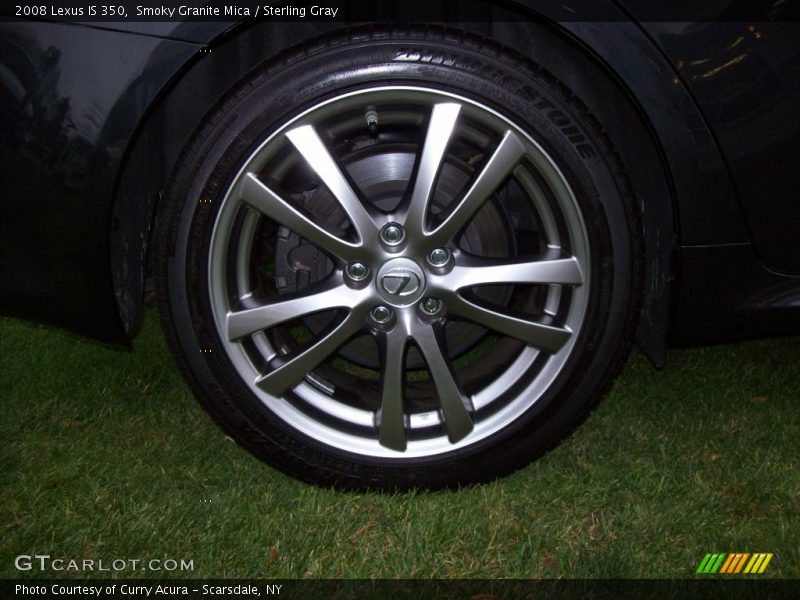 Smoky Granite Mica / Sterling Gray 2008 Lexus IS 350