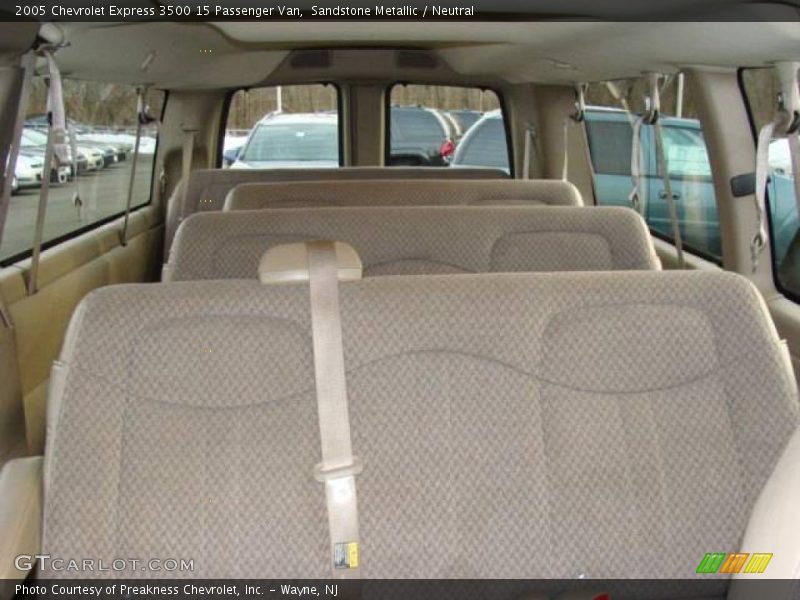 Sandstone Metallic / Neutral 2005 Chevrolet Express 3500 15 Passenger Van