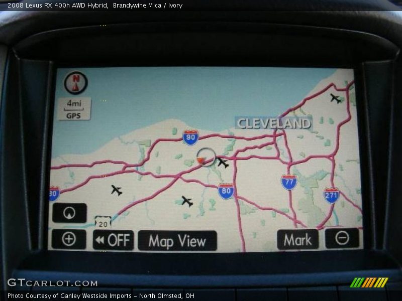 Brandywine Mica / Ivory 2008 Lexus RX 400h AWD Hybrid