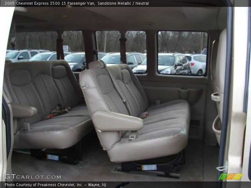 Sandstone Metallic / Neutral 2005 Chevrolet Express 3500 15 Passenger Van