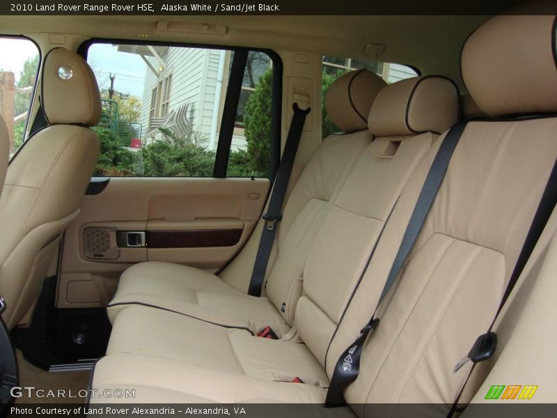 Alaska White / Sand/Jet Black 2010 Land Rover Range Rover HSE