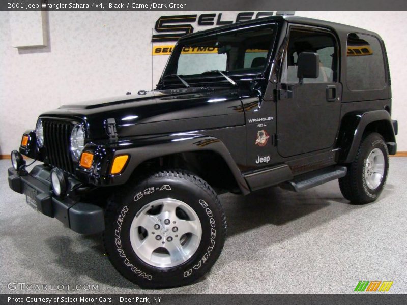 Black / Camel/Dark Green 2001 Jeep Wrangler Sahara 4x4