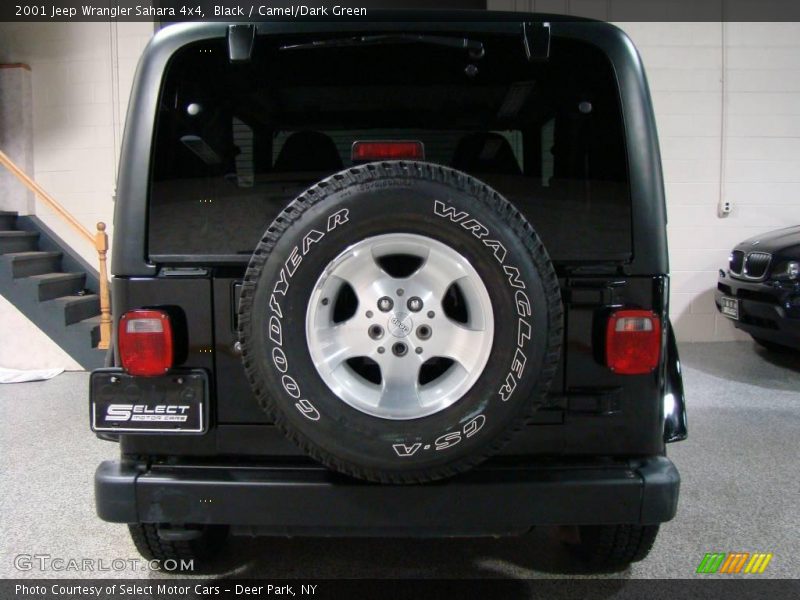 Black / Camel/Dark Green 2001 Jeep Wrangler Sahara 4x4