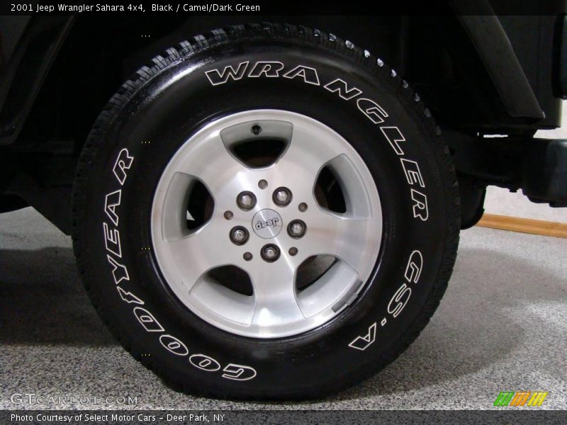 Black / Camel/Dark Green 2001 Jeep Wrangler Sahara 4x4