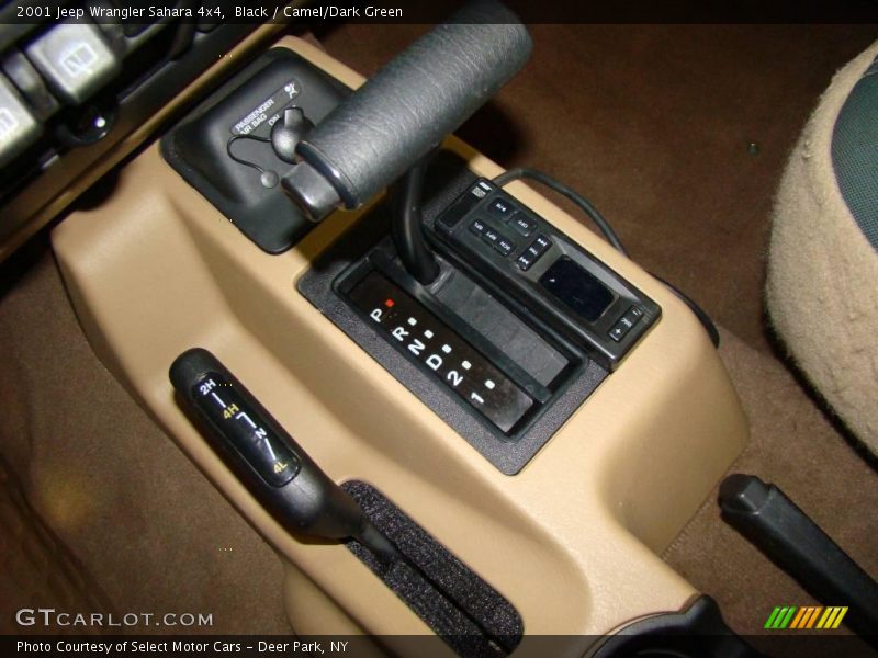 Black / Camel/Dark Green 2001 Jeep Wrangler Sahara 4x4