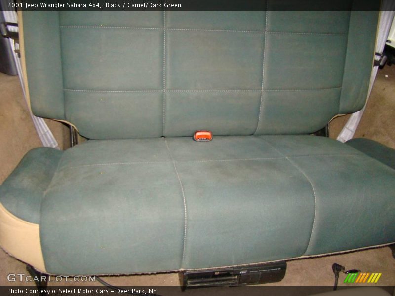 Black / Camel/Dark Green 2001 Jeep Wrangler Sahara 4x4