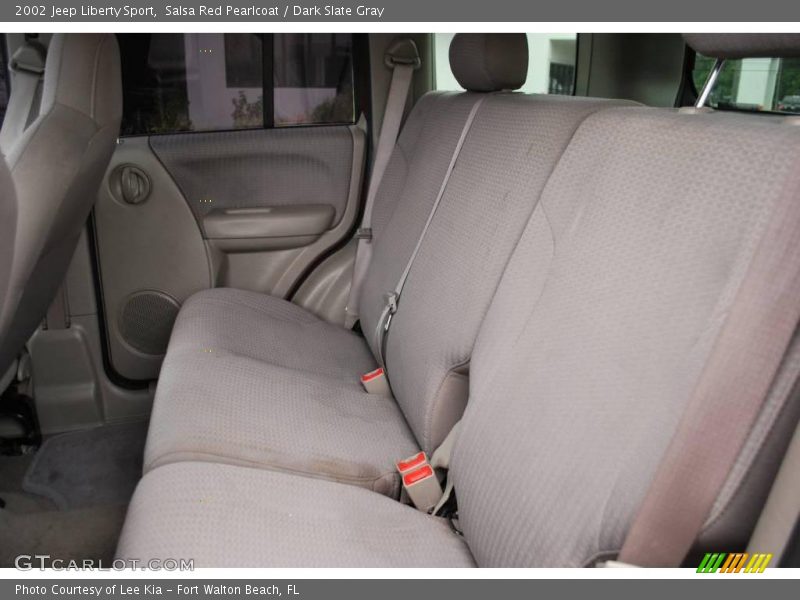 Salsa Red Pearlcoat / Dark Slate Gray 2002 Jeep Liberty Sport