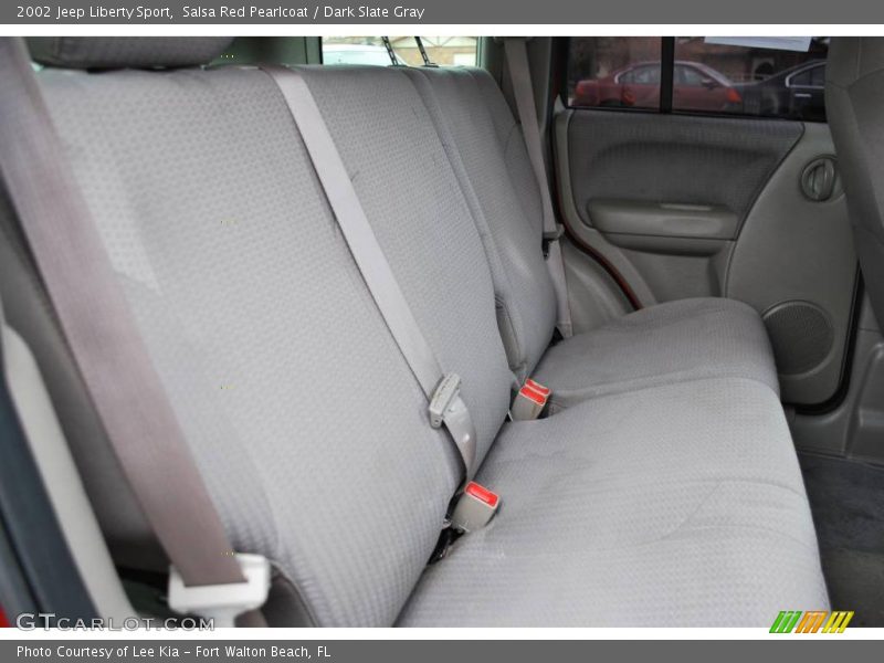 Salsa Red Pearlcoat / Dark Slate Gray 2002 Jeep Liberty Sport