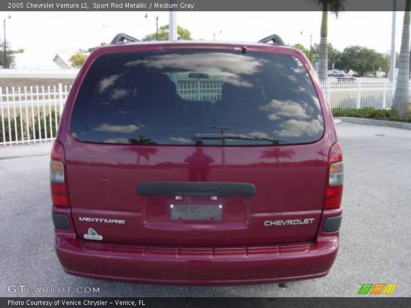 Sport Red Metallic / Medium Gray 2005 Chevrolet Venture LS