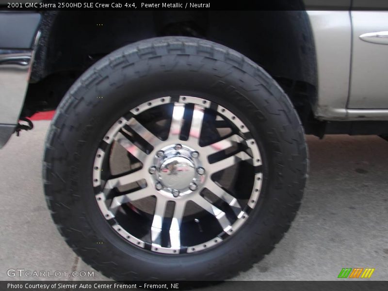 Pewter Metallic / Neutral 2001 GMC Sierra 2500HD SLE Crew Cab 4x4