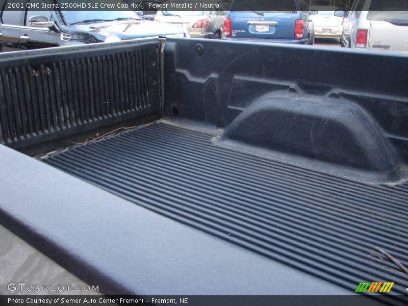 Pewter Metallic / Neutral 2001 GMC Sierra 2500HD SLE Crew Cab 4x4