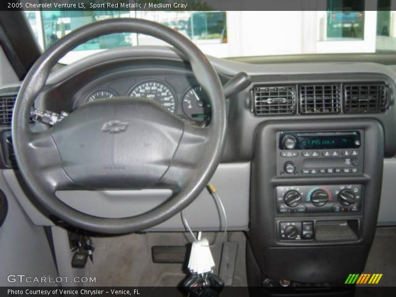 Sport Red Metallic / Medium Gray 2005 Chevrolet Venture LS
