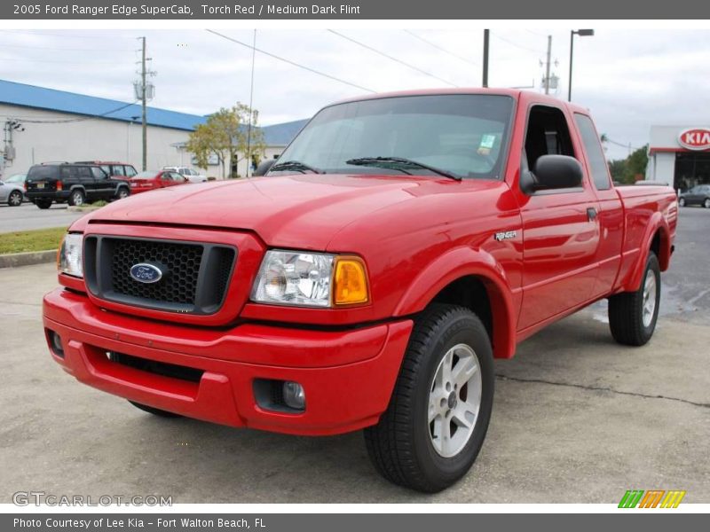Torch Red / Medium Dark Flint 2005 Ford Ranger Edge SuperCab