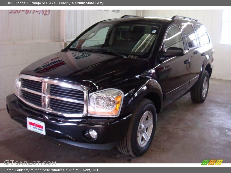 Black / Medium Slate Gray 2005 Dodge Durango SLT 4x4