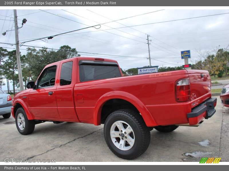 Torch Red / Medium Dark Flint 2005 Ford Ranger Edge SuperCab