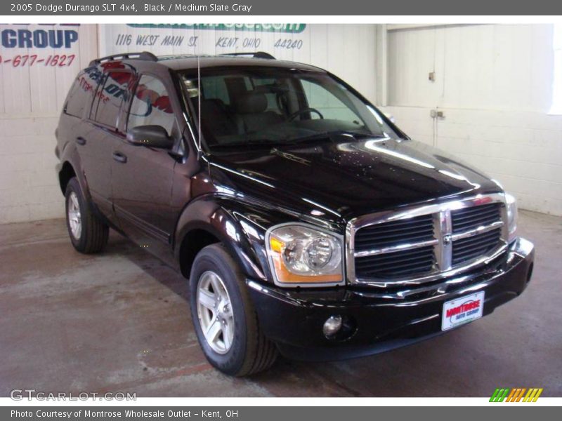 Black / Medium Slate Gray 2005 Dodge Durango SLT 4x4