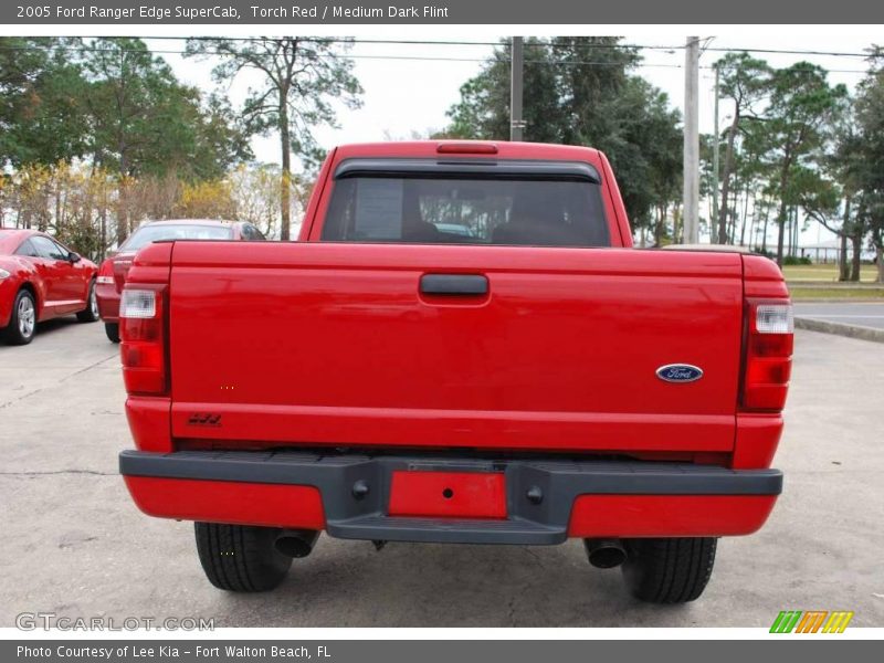 Torch Red / Medium Dark Flint 2005 Ford Ranger Edge SuperCab