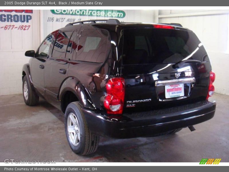 Black / Medium Slate Gray 2005 Dodge Durango SLT 4x4