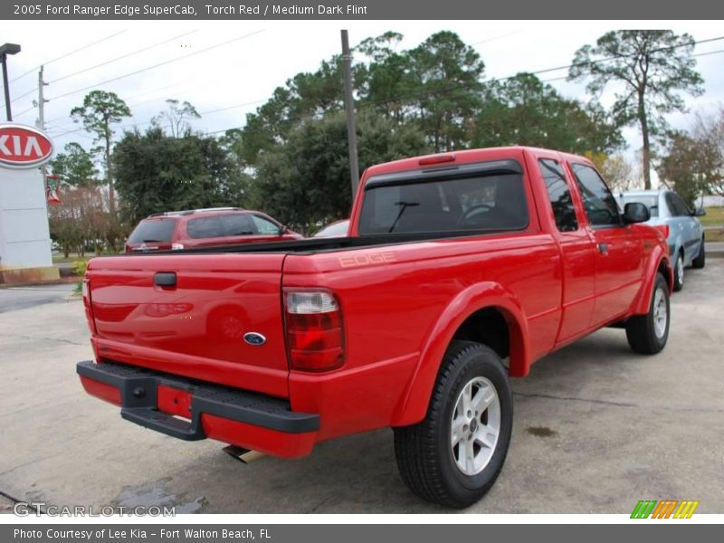 Torch Red / Medium Dark Flint 2005 Ford Ranger Edge SuperCab