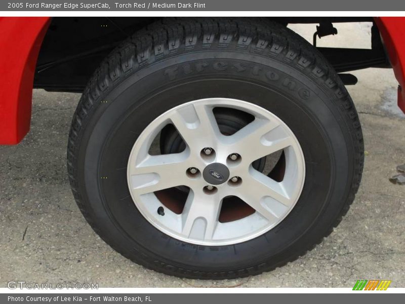 Torch Red / Medium Dark Flint 2005 Ford Ranger Edge SuperCab