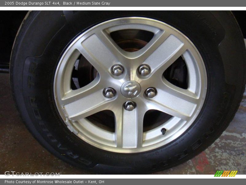 Black / Medium Slate Gray 2005 Dodge Durango SLT 4x4