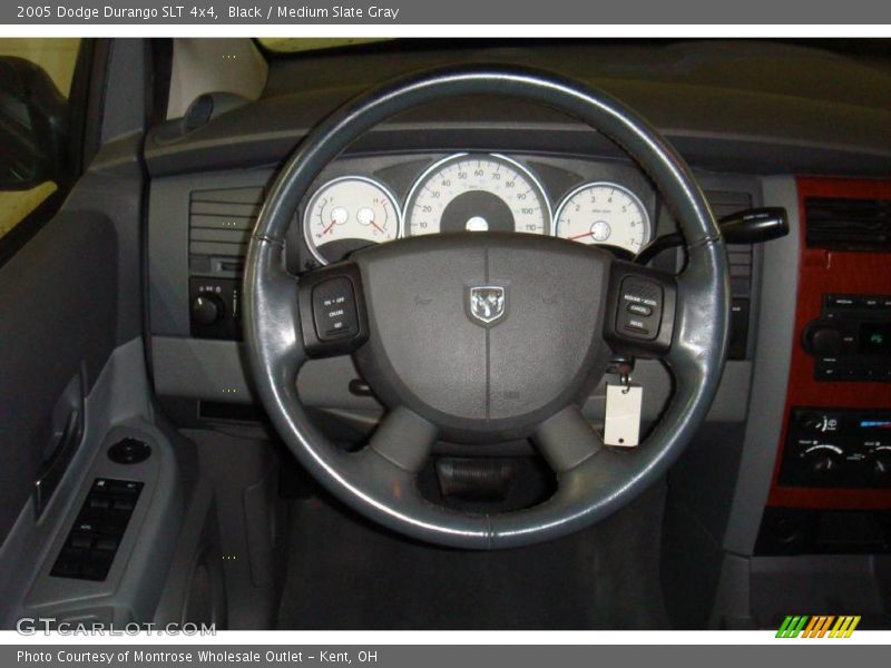 Black / Medium Slate Gray 2005 Dodge Durango SLT 4x4