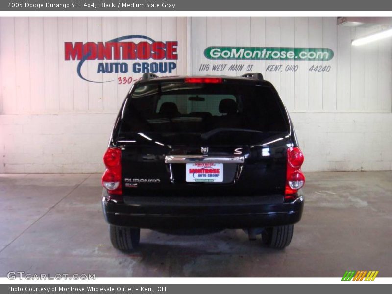 Black / Medium Slate Gray 2005 Dodge Durango SLT 4x4