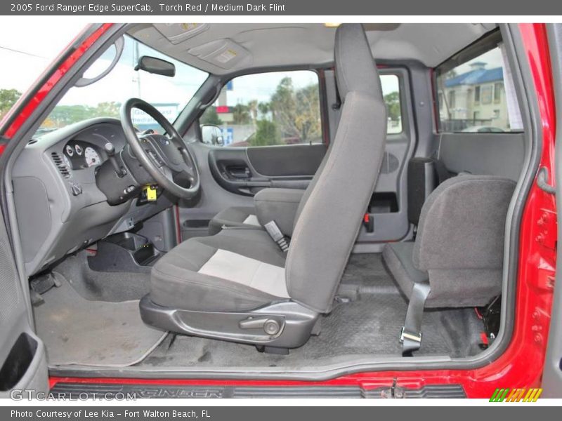 Torch Red / Medium Dark Flint 2005 Ford Ranger Edge SuperCab