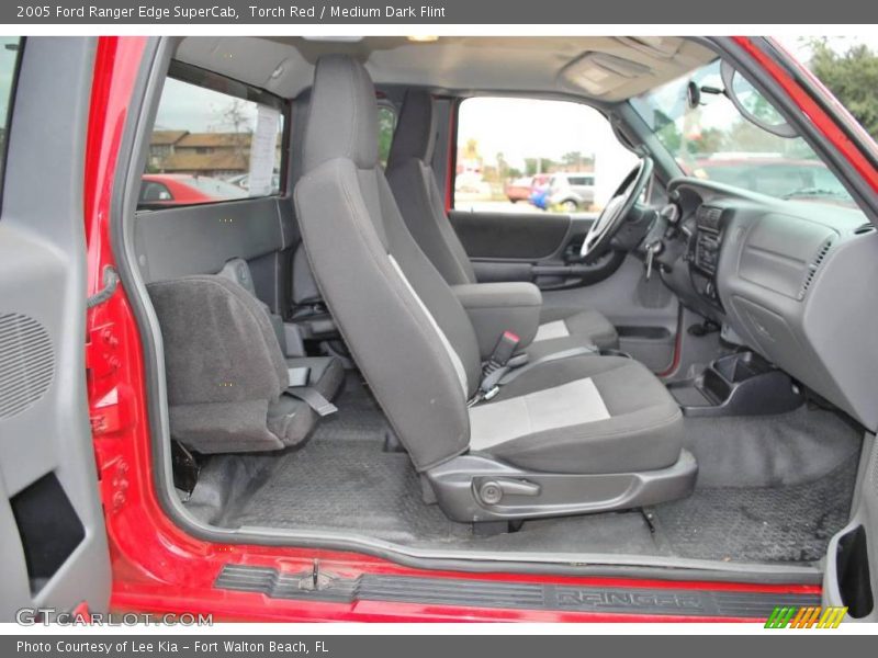 Torch Red / Medium Dark Flint 2005 Ford Ranger Edge SuperCab