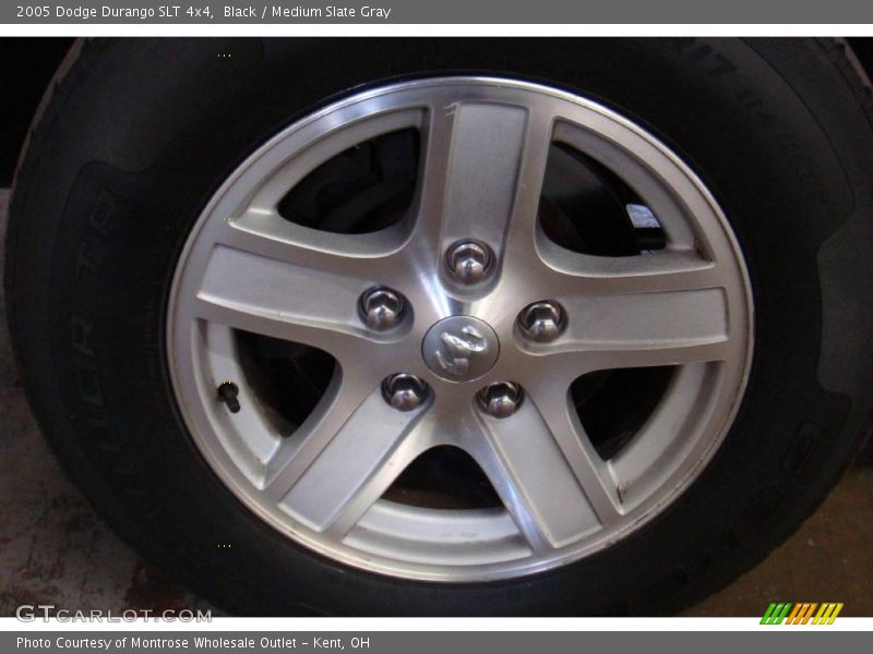 Black / Medium Slate Gray 2005 Dodge Durango SLT 4x4