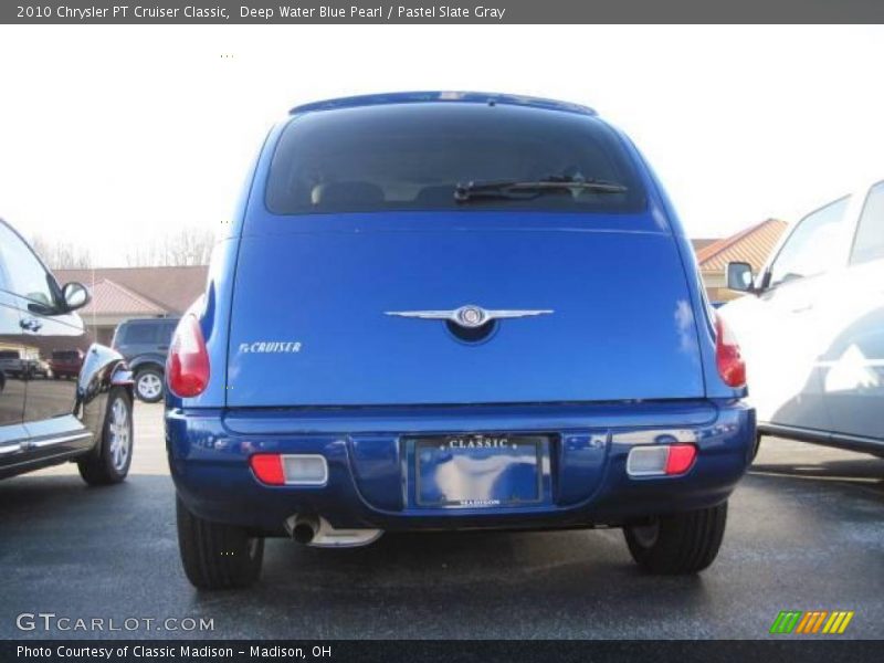 Deep Water Blue Pearl / Pastel Slate Gray 2010 Chrysler PT Cruiser Classic